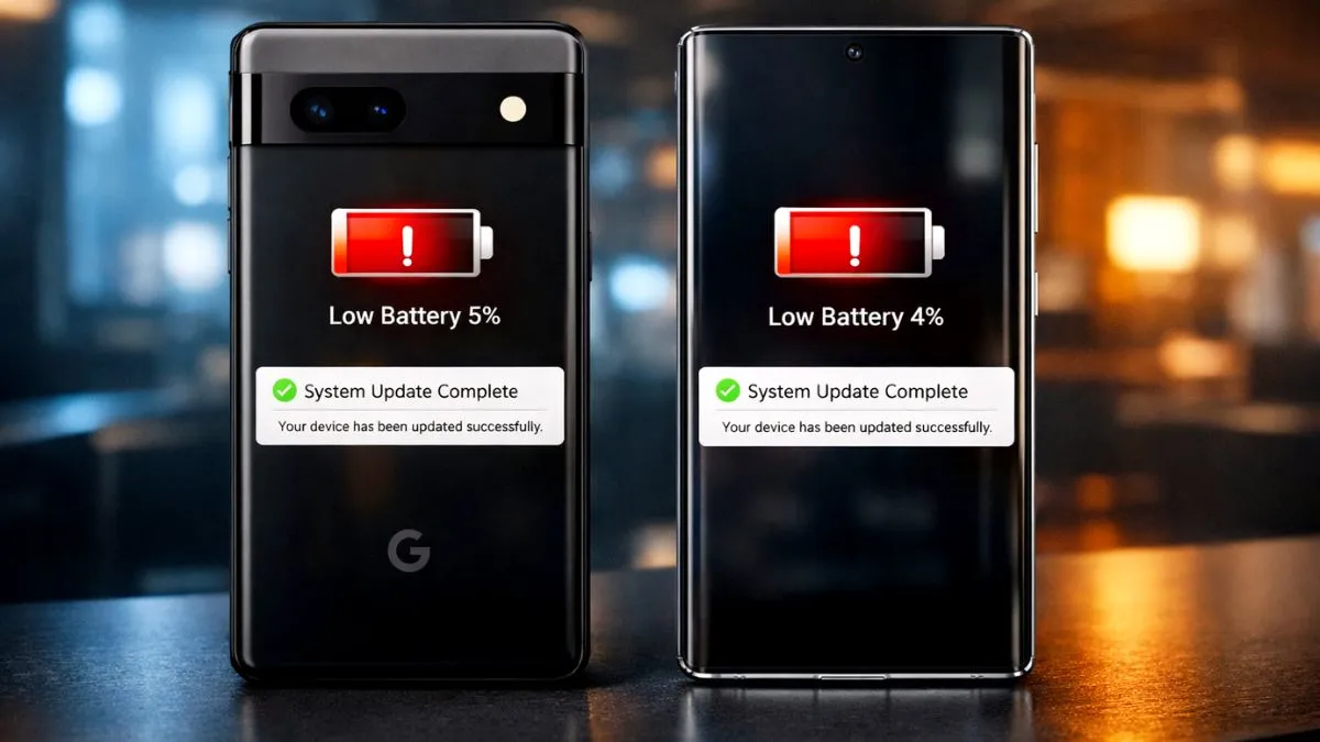 fix android battery drain after february 2026 update