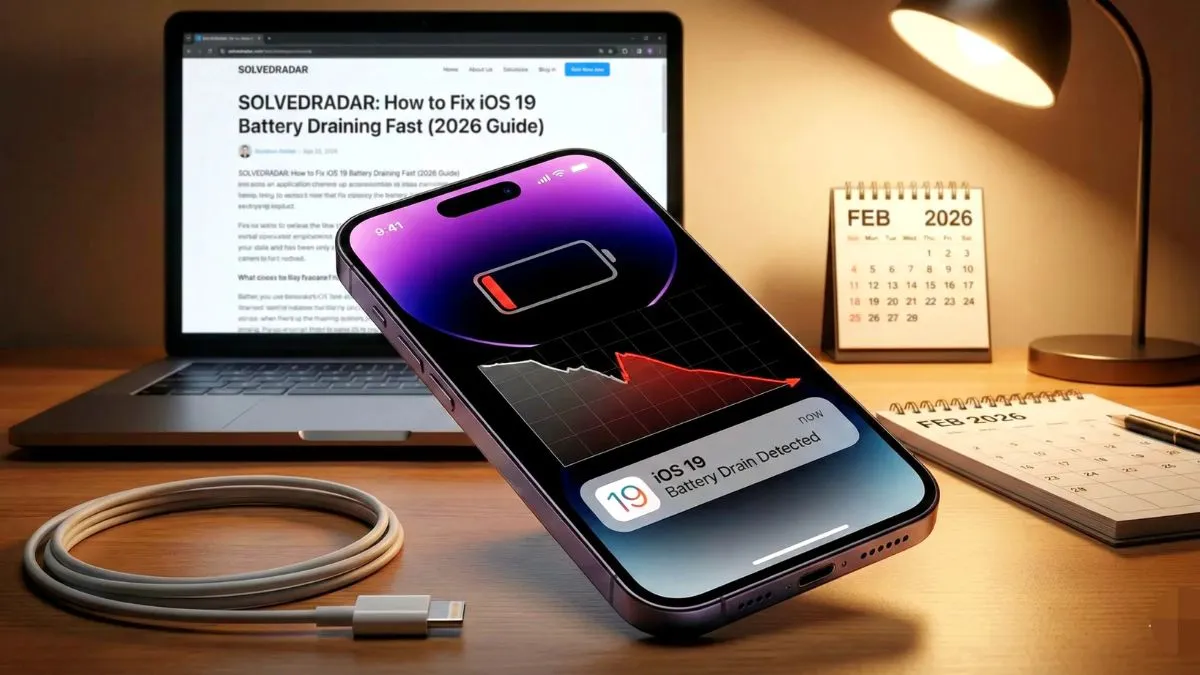 how to fix iphone battery draining fast on ios 19 2026