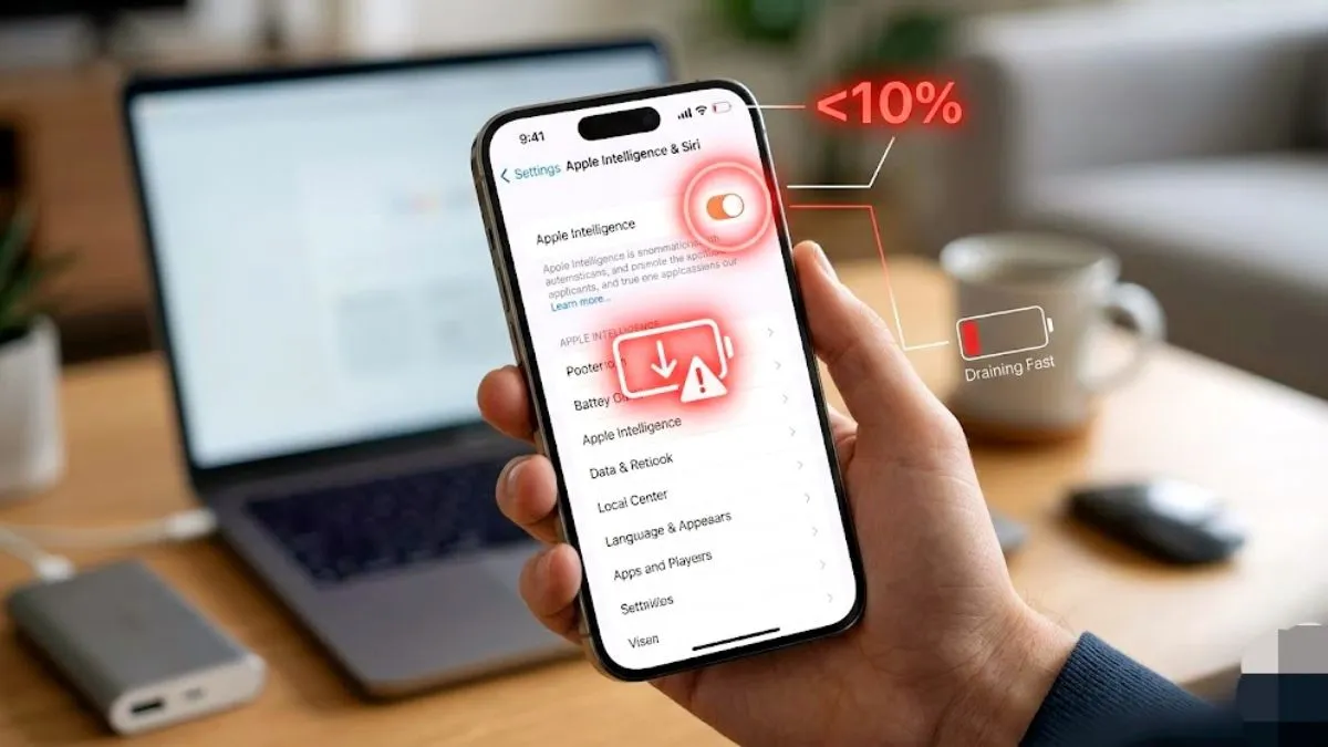 ios 26.2 battery draining quickly fix settings